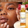 LKIAE Clear Arbutin Pawpaw Serum, Moisturizing, Brighten, Fade Dark Spot Essence, Even Skin Tone, For Face and Body, 100ml P ...