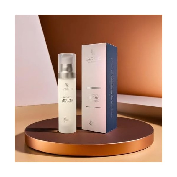 Larens Intensive Lifting Crème hydratante anti-âge avec complexe de collagène liposomal et acide hyaluronique 50 ml