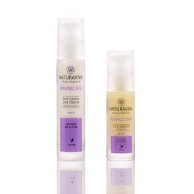 Coffret crème visage et contour des yeux, anti-rides, tonifiant naturel, anti-âge, 50+30ml