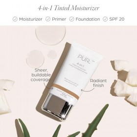 PÜR Crème hydratante teintée TN2
