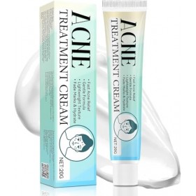 Crème Anti Boutons, Efficace Creme Bouton Visage, Action Rapide Creme Acne Visage, Réduit les Imperfections, Boutons et Point