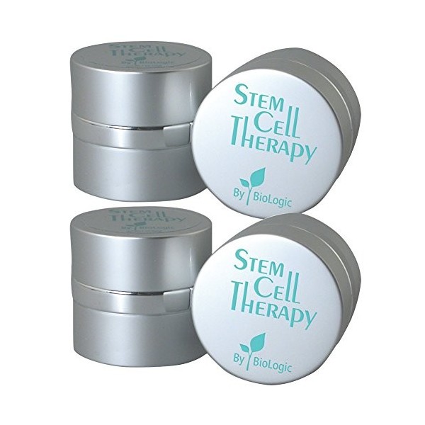 Stem Cell Therapy by Biologic Solutions Re-Activate Stem Cells Grow Smooth Supple Firm New Skin Set of 2 Jars 