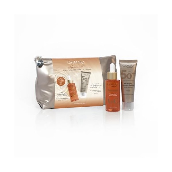 Casmara | Summer Beauty Vitamin Set | Protège et hydrate votre peau cet été | Protection contre les rayons UV.