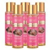 AILKE Lot de 5 sérum éclaircissant au carotène bio, huile dhydratation quotidienne avec huile essentielle de rose, peau liss ...