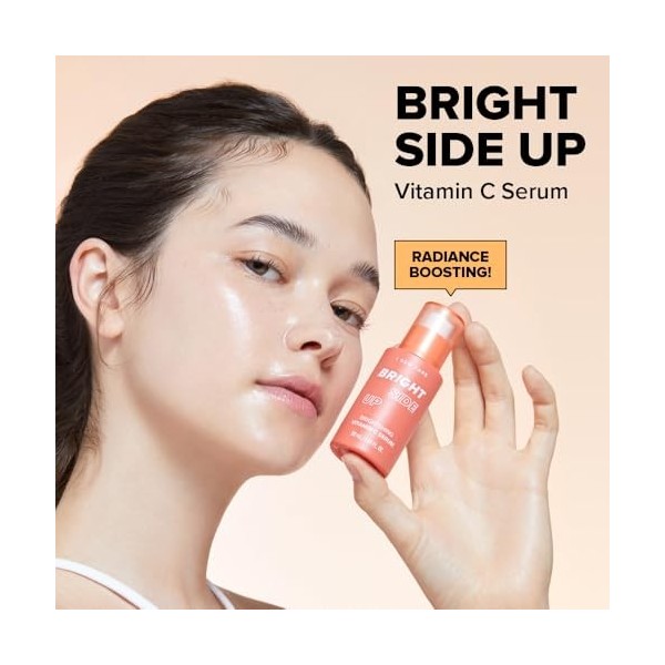 I Dew Care Sérum - Bright Side Up - Éclaircissant - Hydratant avec de la niacinamide, de la vitamine C, non irritant, léger, 