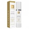 Crème de jour hydratante pour le visage bio avec peptides de collagène et acide hyaluronique, anti-âge, pour homme et femme, 
