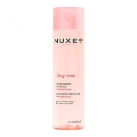 NUXE – Soin Visage Hydratant et Apaisant Very Rose, Douceur et Fraîcheur pour Toutes Peaux 200 mL - Le Lot De 2