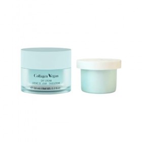Etre Belle Collagène Crème de jour aux peptides végétaliens 2 x 50 ml | Lisse & hydratation durable | Acides aminés de collag