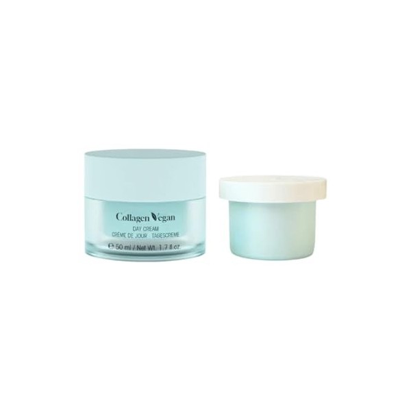 Etre Belle Collagène Crème de jour aux peptides végétaliens 2 x 50 ml | Lisse & hydratation durable | Acides aminés de collag