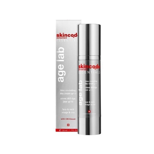 Age Lab Time rewinding day cream spf 15 / Age Lab Temps rebobinage jour crème spf 15 50 ml Made in Switzerland