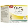 Olay Crème hydratante de jour avec protection UV Olay Complet - FPS 15 - 60 ml Crème Jour et Nuit