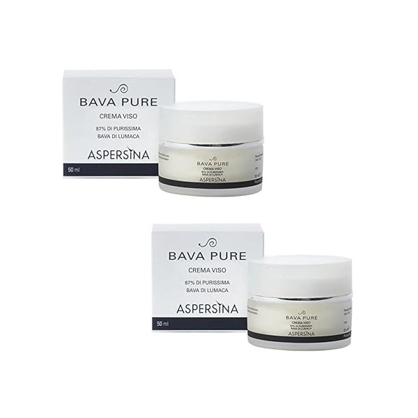Bava Pure Crème Aspersina 2 flacons de 50 ml - Pharmalife Research