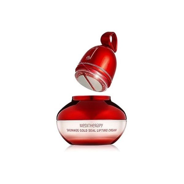 MEDITHERAPY Shumage Crème raffermissante avec tampon doré et appareil - Crème hydratante et raffermissante pour le visage pou