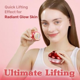 MEDITHERAPY Shumage Crème raffermissante avec tampon doré et appareil - Crème hydratante et raffermissante pour le visage pou