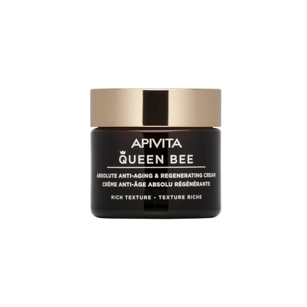 Apivita Crème anti-âge holistique à texture riche Queen Bee