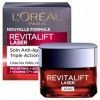 LOREAL PARIS – Soin Jour Anti-Rides Revitalift Laser, Texture Légère et Revitalisante 50ml - Le Lot De 2