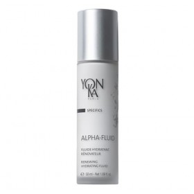 Yon-Ka Alpha-Fluid 50ml - Fluide Hydratant Rénovateur pour un Teint Lumineux en 28 jours - Résultats Dermatologiquement Prouv