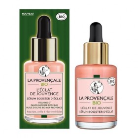 LA PROVENCALE BIO – Sérum Visage Illuminant, Boost d’Éclat et Hydratation Intense 30ml - Le Lot De 2