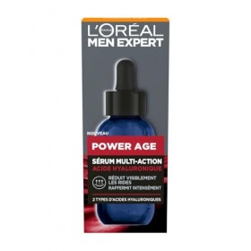 LOREAL PARIS – Sérum Homme Multi-Action Hydratant Anti-Âge, Soin Intense 30 mL - Le Lot De 2
