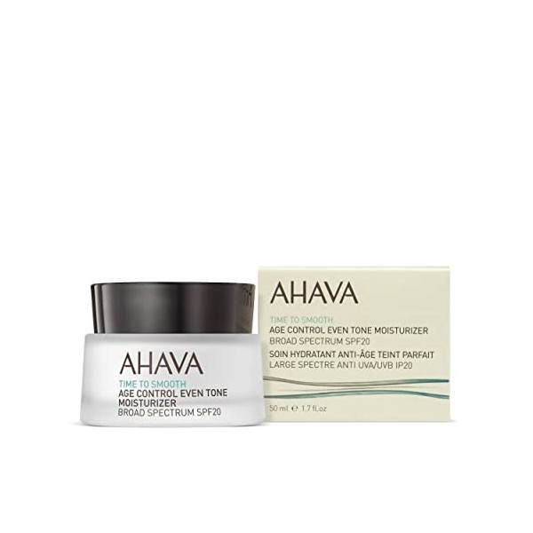 AHAVA Age Control Even Tone Crème hydratante à large spectre SPF 20 50 ml Crème Jour et Nuit