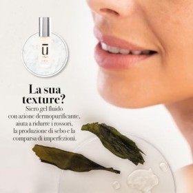 Sérum Pure U, sérum visage purifiant, peaux grasses, mixtes, à tendance acnéique, vitamine B3, ingrédients naturels, 30 ml