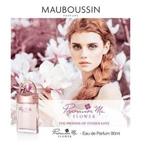 Mauboussin - Eau de Toilette Femme - Promise Me Flower - Senteur Florale Douce - 90ml