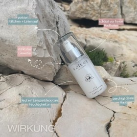 Sérum à lacide hyaluronique 100 ml - Complexe 4 fois avec extrait de magnolia - Hautement dosé et sans parfum - Sérum hydrat