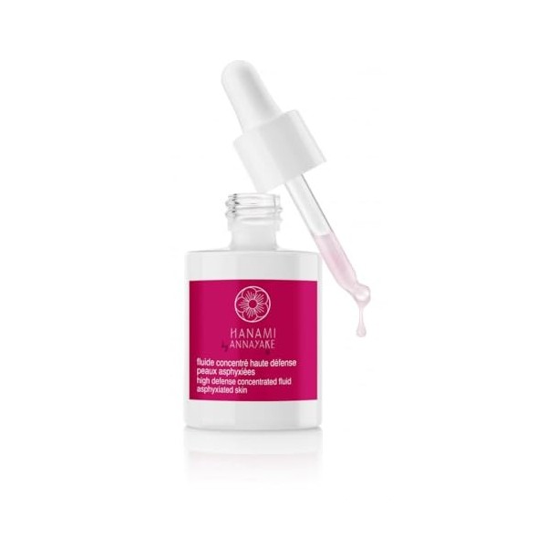 HANAMI fluide concentré défense peaux asphyxiées 30 ml Crème Jour et Nuit
