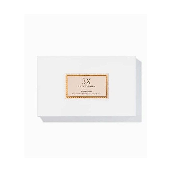 3 x Super Formule Traitement Intensif Anti-Rides 7 Fialex2 ml Anti-Wrinkle Vials 