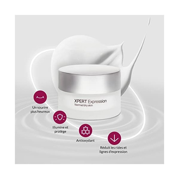 Singuladerm - Xpert Expression - Crème antirides pour femmes - 50 ml - Crème pour le visage corrigeant les rides dexpression