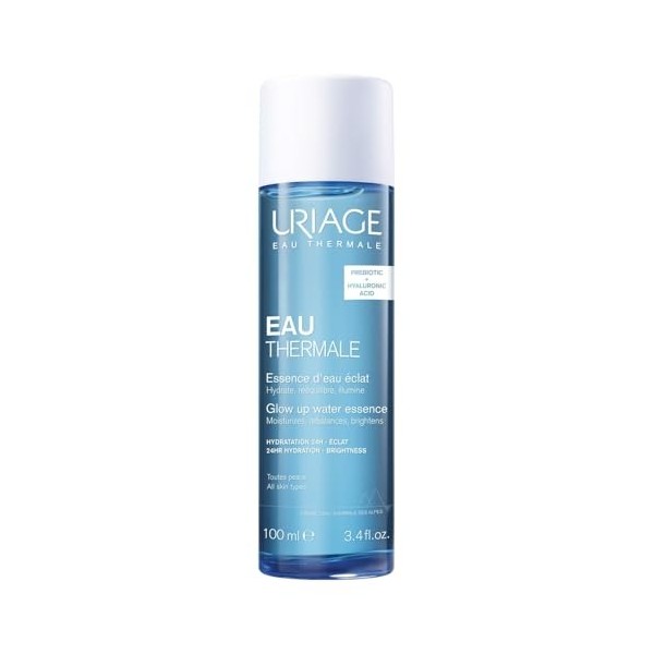 URIAGE – Hydratation Intense et Éclat Naturel, Soin Visage Essentiel à l’Eau Thermale 100mL - Le Lot De 2
