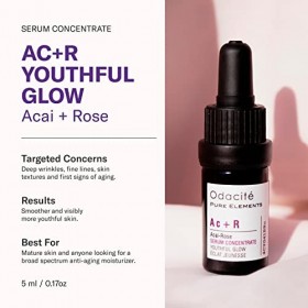 Odacite Ac+R - Concentré visage rose acai Youthful Glow 0,17 oz Odacite