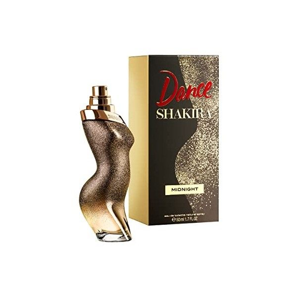 Shakira Perfume - Dance Midnight by Shakira for Women - Long Lasting - Femenine, Charming and Romantic Fragance - Floral Gour