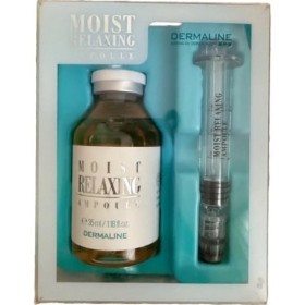 SÉRUM MICRONEEDLING - DERMALINE Moist Relaxing Ampoule- Salmon ADN- Anti rides Anti Âge
