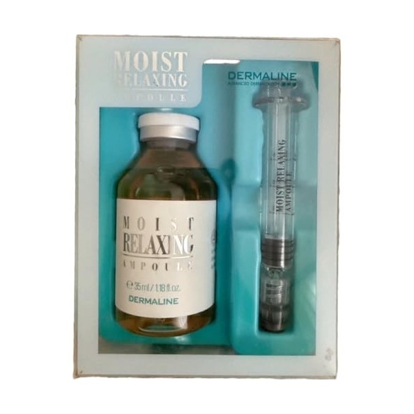 SÉRUM MICRONEEDLING - DERMALINE Moist Relaxing Ampoule- Salmon ADN- Anti rides Anti Âge