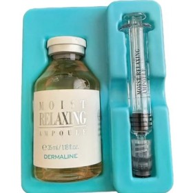 SÉRUM MICRONEEDLING - DERMALINE Moist Relaxing Ampoule- Salmon ADN- Anti rides Anti Âge