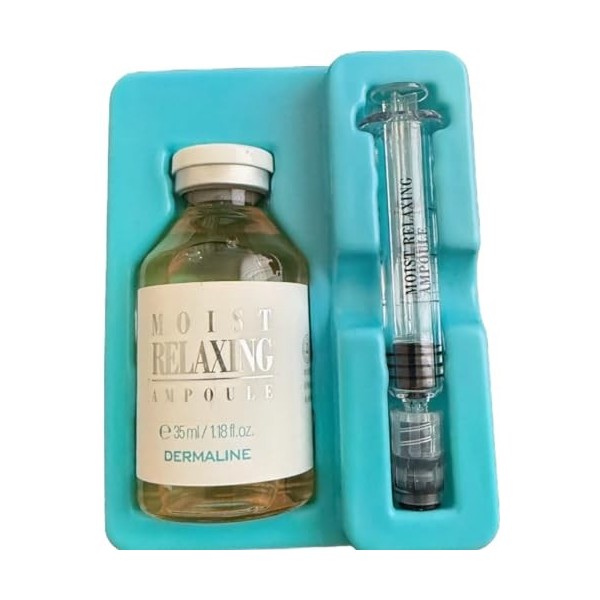 SÉRUM MICRONEEDLING - DERMALINE Moist Relaxing Ampoule- Salmon ADN- Anti rides Anti Âge