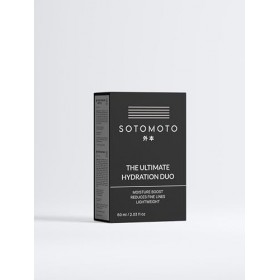SOTOMOTO Hydration Boost Duo - Sérum hydratant et gel pour la peau des hommes - 99 % dingrédients naturels