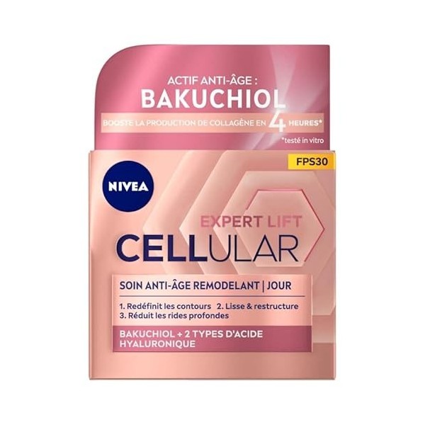 NIVIEA - Visage Cellular Jour Élasticity 50Ml - Lot De 2 - Vendu Par Lot