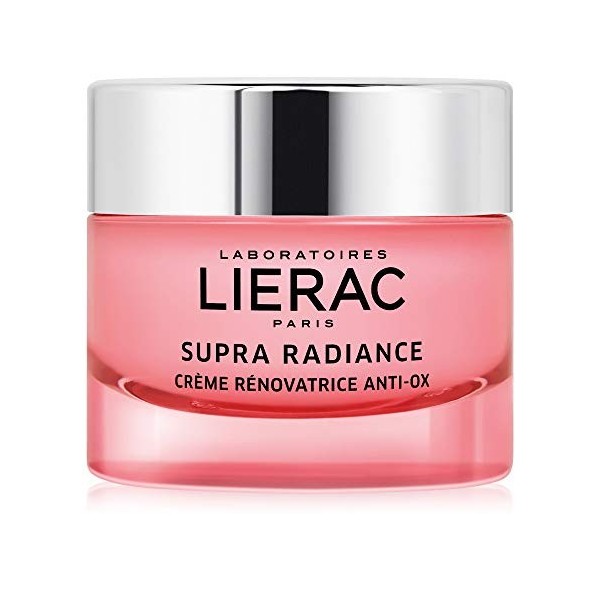 Lierac - Supra Radiance - La Crème Rénovatrice Anti-Ox 50ml - Soin Visage Jour - Lisse - Nourrit - Anti-Oxydant - Anti-âge - 