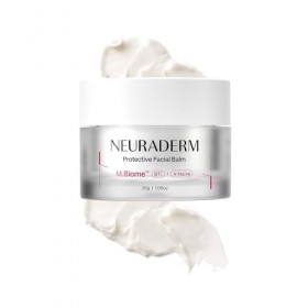 NEURADERM Baume protecteur pour le visage, crème riche en céramide, hydratant avec acide hyaluronique et cica pour protéger l