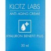Klotz Labs Hyaluron Benefit Plus Anti-Ageing Cream 30 ml