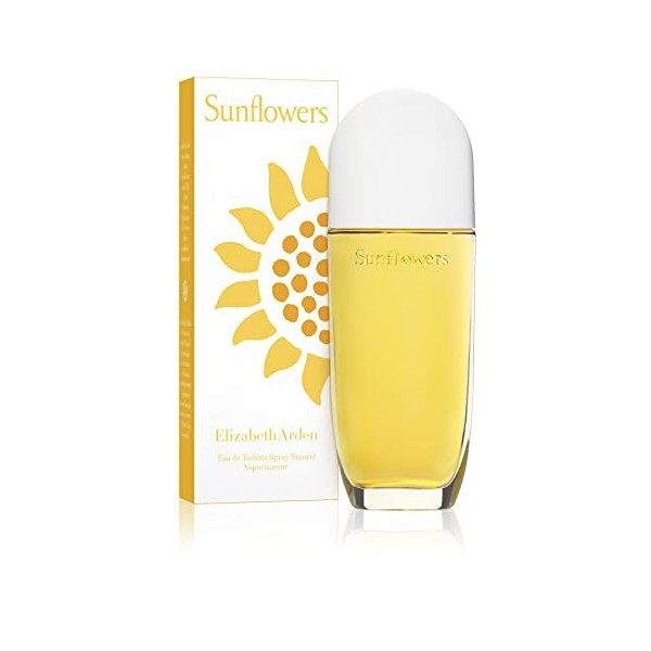 Elizabeth Arden Sunflowers, Eau de Toilette et Brume Parfumée, Vaporisateur