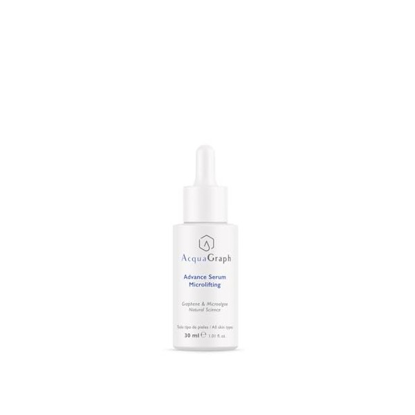ACQUAGRAPH® Sérum Visage Microlifting, Hydratation Intensive, Réduction des Rides, Sérum Anti-Âge sans parabènes, Apaisant, H