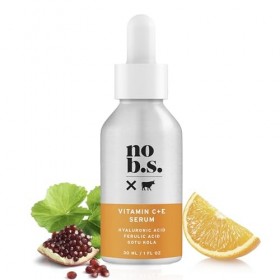 NO B. S. La vitamine C Sérum pour le visage avec lacide hyaluronique. Vitamine C pure + vitamine E Sérum Gotu Kola et acide 