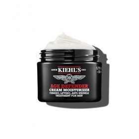 Kiehls, Crème Hydratante Age Defender, Soin Anti-Âge Raffermissant pour Hommes avec Extrait de Lin, Réduit l’Apparence des R ...