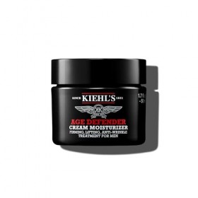 Kiehls, Crème Hydratante Age Defender, Soin Anti-Âge Raffermissant pour Hommes avec Extrait de Lin, Réduit l’Apparence des R ...