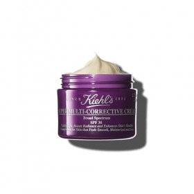 Kiehls, Crème Super Multi-Corrective SPF 30, Crème Visage Anti-Âge pour Tous Types de Peau, Lisse et Raffermit la Peau, Prot