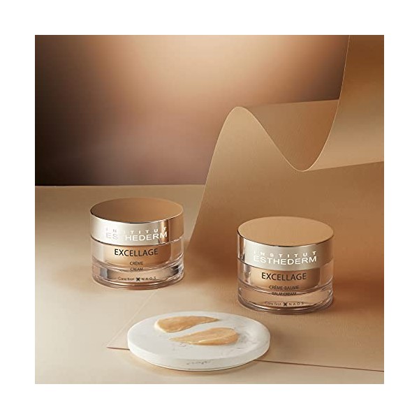 INSTITUT ESTHEDERM Excellage crème-baume - Lisse les rides et redonne de l’éclat à votre peau - Nourrit les peaux sèches à tr...