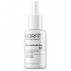 Korff Biorevitalizing HA sérum Viso, traitement réparateur et rééducatif, Peau Hydratée, Lumineuse et Compact, Formule avec A